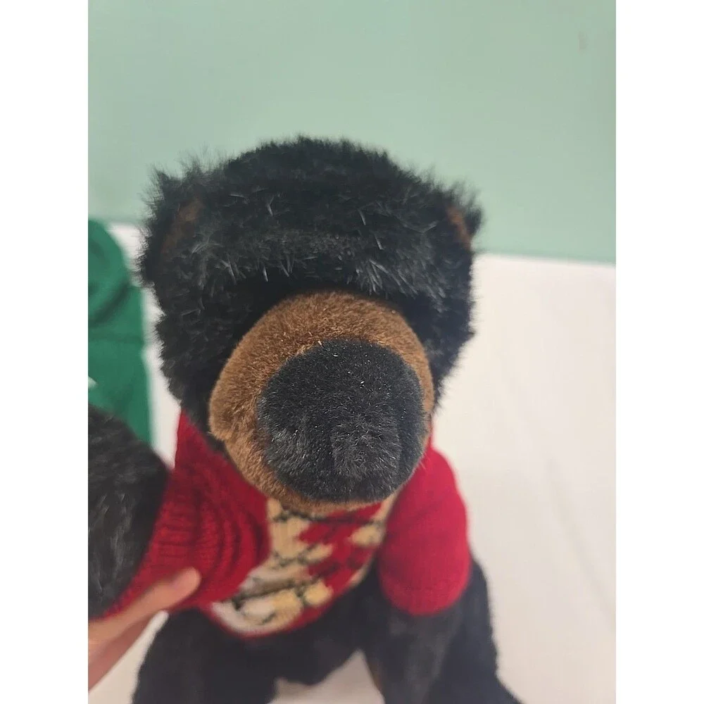 International Art Enterprise Co Grizzly Bear Fuzzy Bear With Sweater And Hoodie